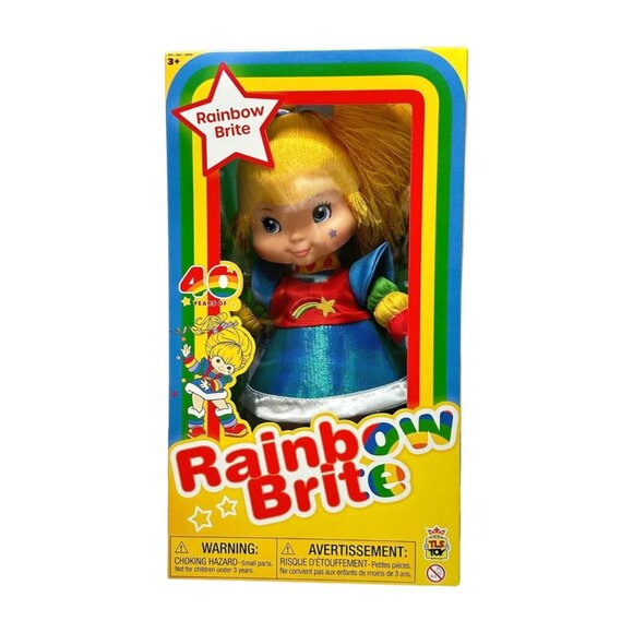 Rainbow Bright 40th Anniversary Fashion Doll TLS Plush New Boxed - Picture 1 of 8